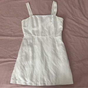 Aritzia White Dress w/ Pockets - Wilfred